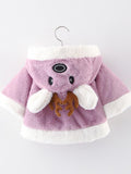 Ericdress Christmas Elaphurus Davidianus Laceup Cape img 1
